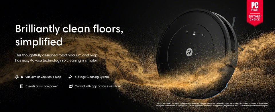 iRobot® Roomba Combo® Essential Robot Vacuum and Mop with iRobot® Roomba Combo® Essential Robot Vacuum and Mop with