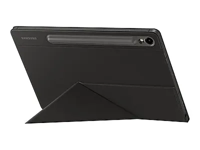 Samsung Galaxy Tab Smart Book Cover Case for S9 & S9 FE, Black (EF