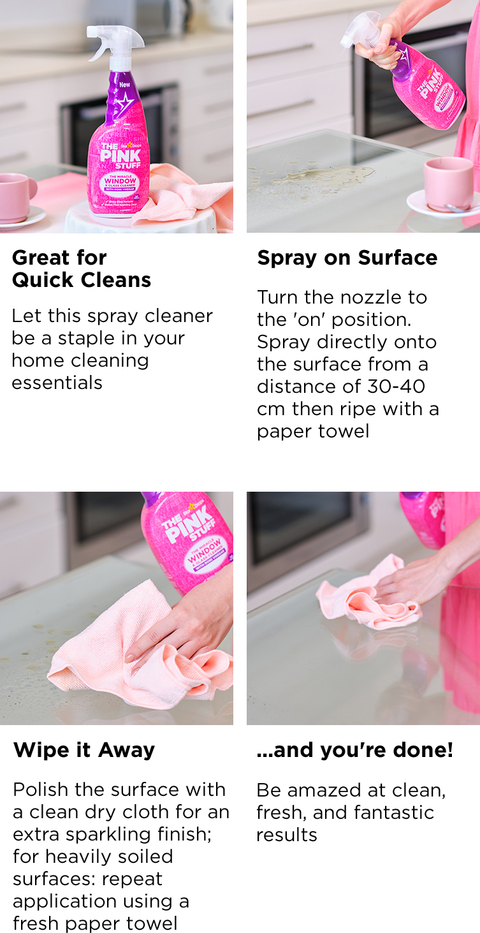 Fall in love with The Pink Stuff Miracle Window & Glass Cleaner 🤭💖… , Glass Cleaner