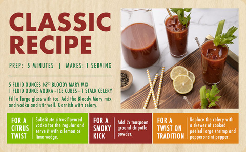 Virgin Bloody Mary Recipe V8- This Vivacious Life