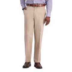 haggar work to weekend pleated pants
