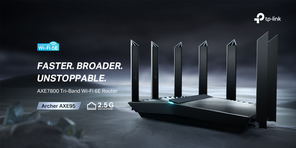 TP-Link Archer AXE7800 Tri-Band Wi-Fi 6E Multi-Gig Router, 2.5 Gbps ...