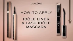 how to apply liner and mascara