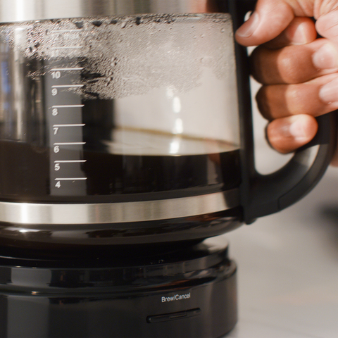 KitchenAid 12-Cup Coffee Maker with Spiral Showerhead - Matte Gray -  KCM1208DG