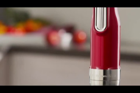  KitchenAid Pro Line 5 Speed Hand Blender, Candy Apple Red: Hand  Mixers: Home & Kitchen
