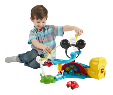 Opening Mickey Mouse Clubhouse Toy Playset for Kids Children