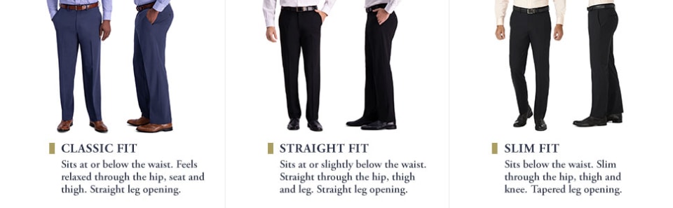 jm haggar slim fit pants