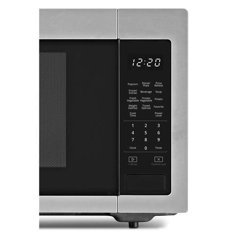 0.5 cu. ft. Countertop Microwave with Add 30 Seconds Option Silver  WMC20005YD