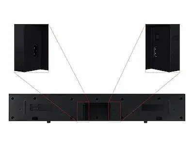 Samsung HW C400/ZA 2.0 Channel C Series Soundbar with Built in