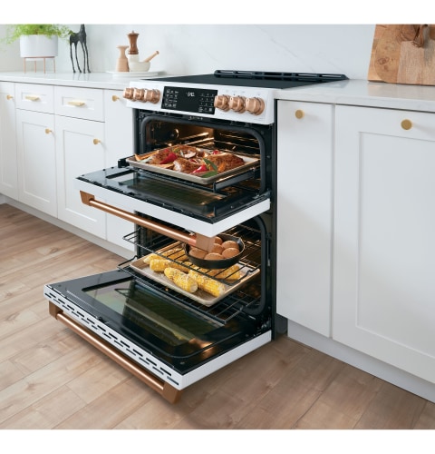 German Cooking Stove with Side Oven — Carmel Doll Shop