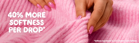 40% more softness per drop*