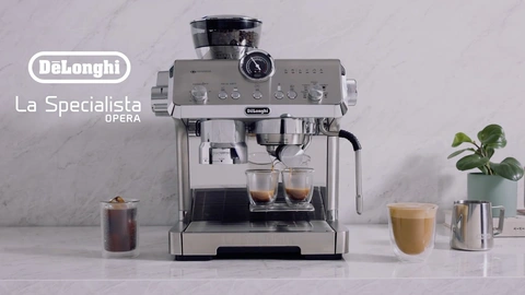 De'Longhi La Specialista Opera Espresso Machine Silver - Open Box