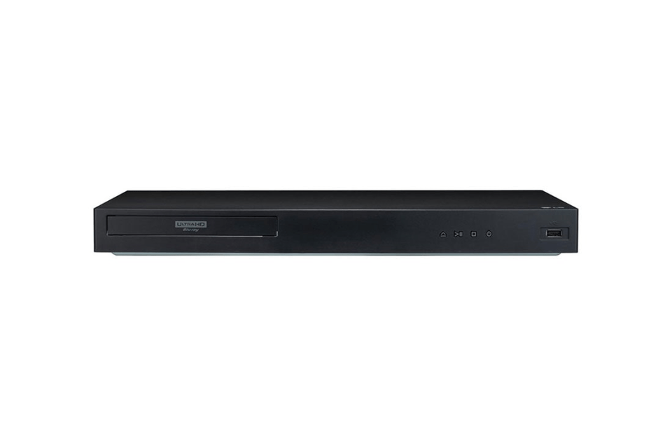 LG 4K Ultra-HD Multimedia Blu-Ray Disc & DVD Player - UBK80