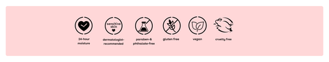 Pink Champagne Body Lotion Callouts