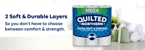 Quilted Northern® Ultra Soft & Strong Toilet Paper Mega Rolls, 6 rolls -  City Market