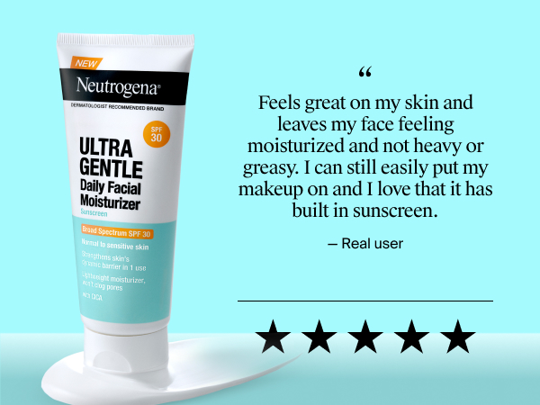 sunburn prevention, sensitive skin, sensitive skin care, gentle moisturizer, lightweight moisturizer