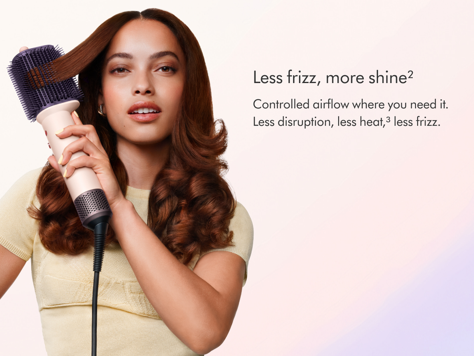 Controlled airflow where you need it.  Less disruption, less heat, less frizz.