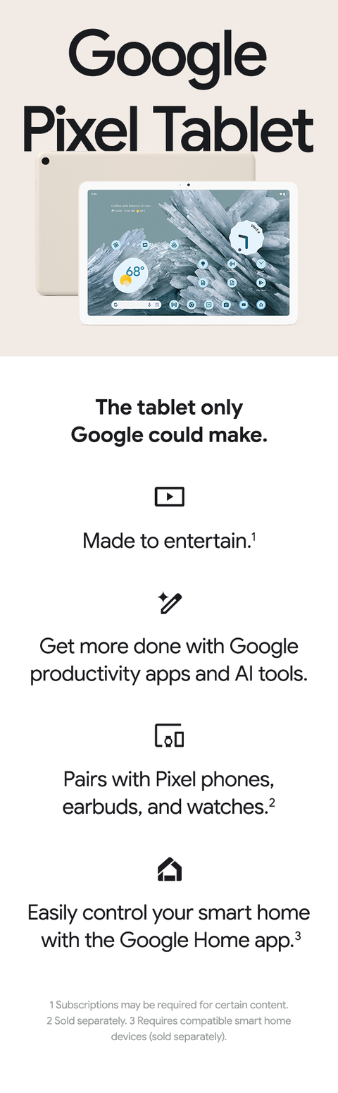 Google Pixel Tablet 11