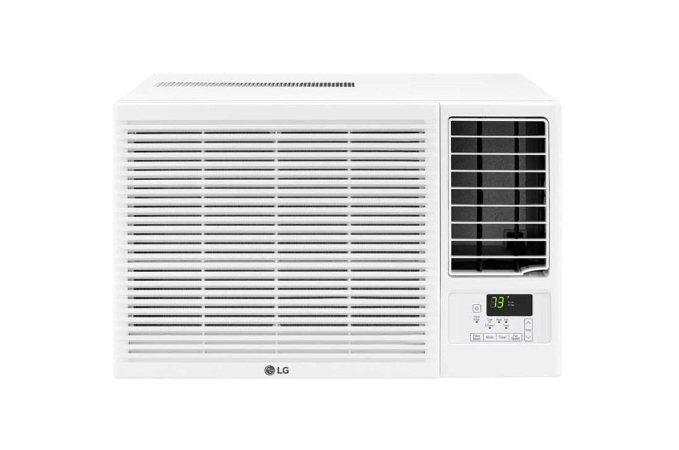 LG 550-sq ft Window Air Conditioner with Heater (230-Volt; 12000-BTU) at  Lowes.com