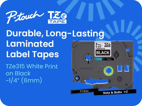 TZE315 | LabelMakersPrinters | By Brother