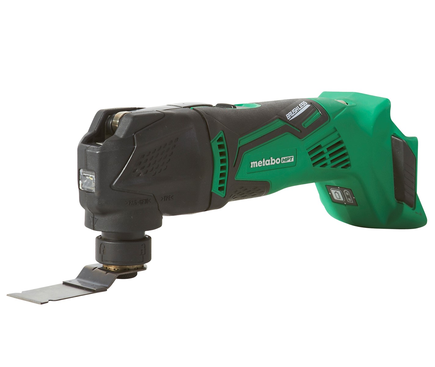 Metabo Hpt Was Hitachi Power Tools Brushless 18 Volt Variable Speed Oscillating Multi Tool Kit In The Oscillating Tool Kits Department At Lowes Com