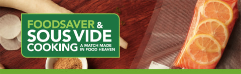  FoodSaver paquete de 2 rollos de bolsas de 11 pulgadas  expandibles con calor, 2 unidades, Transparente : Hogar y Cocina