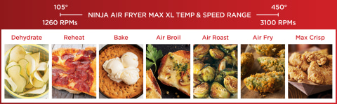 Ninja AF161 Air Fryer Max XL 5.5-Quart Max Crisp Fry Roast Bake Reheat New  622356559133