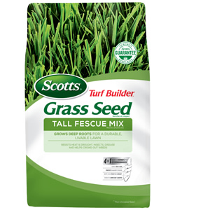 Scotts Turf Builder Grass Seed Tall Fescue Mix, 3 lbs., up to 750 sq