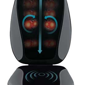 HoMedics Shiatsu Pro Plus Kneading Massage Cushion with Heat