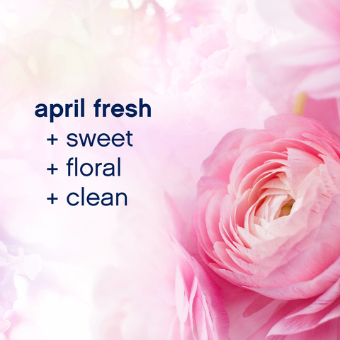 APRIL FRESH - SWEET, FLORAL, CLEAN