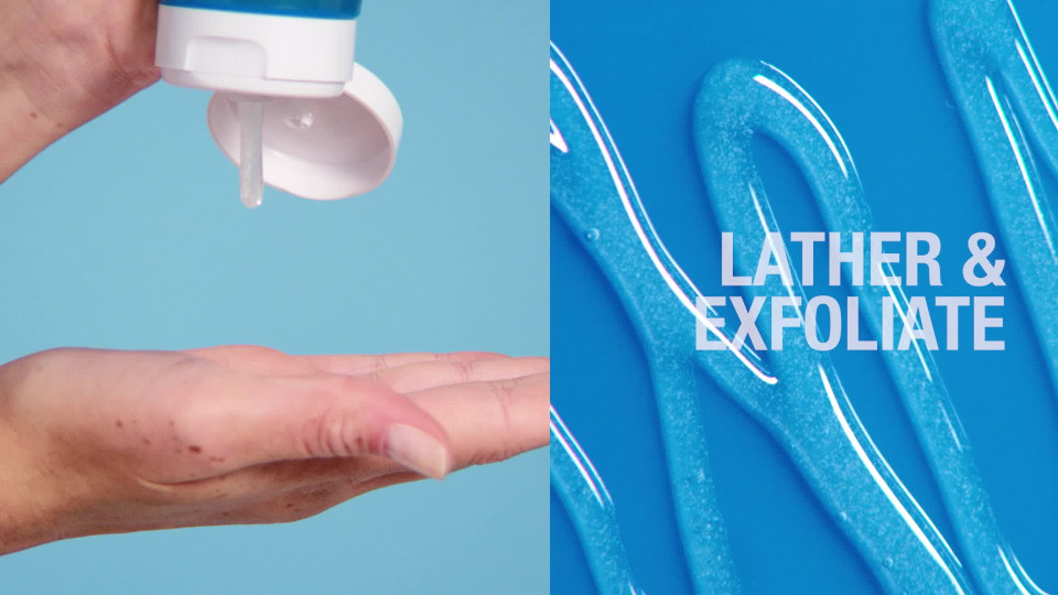 thumbnail video image 2 of Neutrogena Hydro Boost Gentle Exfoliating Face Scrub, Cleanser & Face Wash for Women, 5 oz, 2 of 7