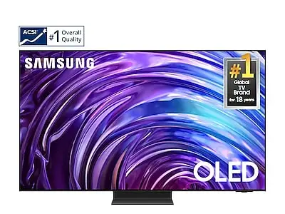 SAMSUNG 55” Class S95D OLED Smart TV with 4K AI Upscaling, HDR Pro