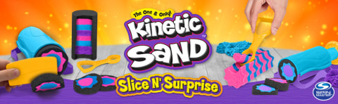 Kinetic Sand Slice N Surprise by SPIN MASTER