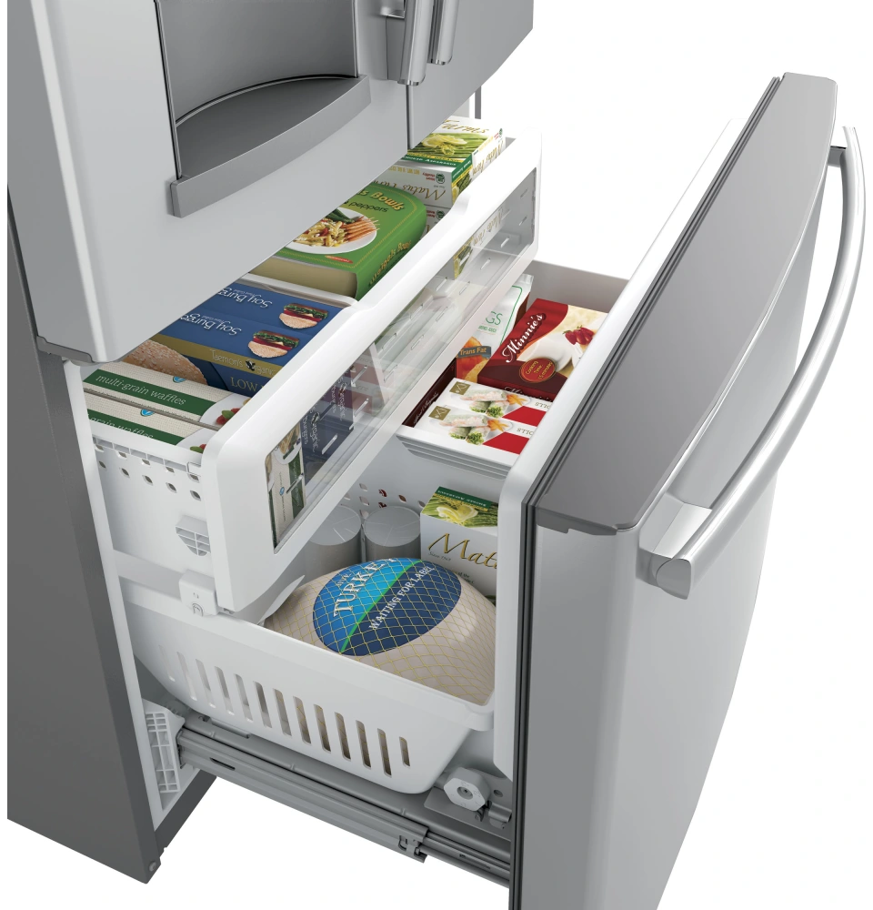 Ge double door fridge online