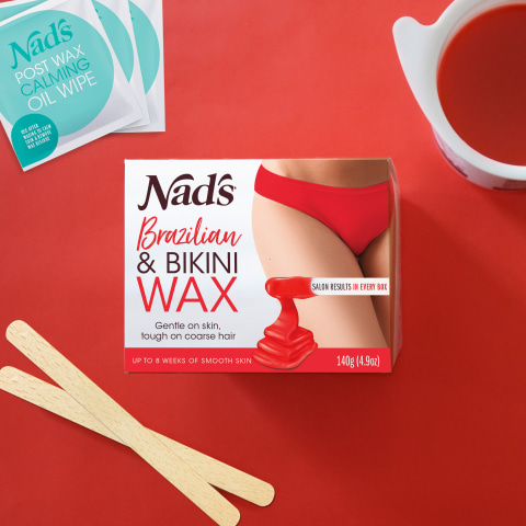 Nad's Eco Bikini Wax - Compostable, 3.5 oz