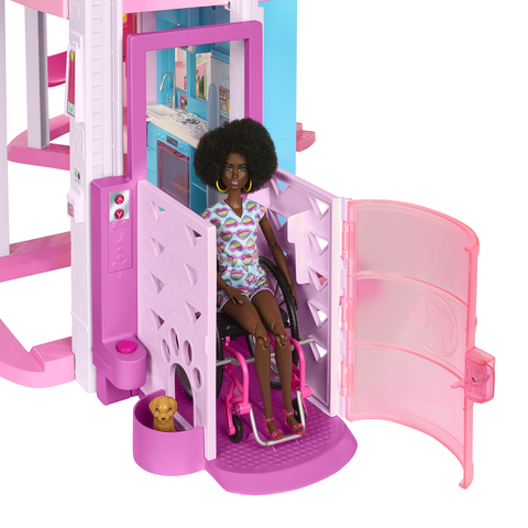 Barbie Dreamhouse Pool Party Doll House and Playset with 75 Pieces 45 in Walmart