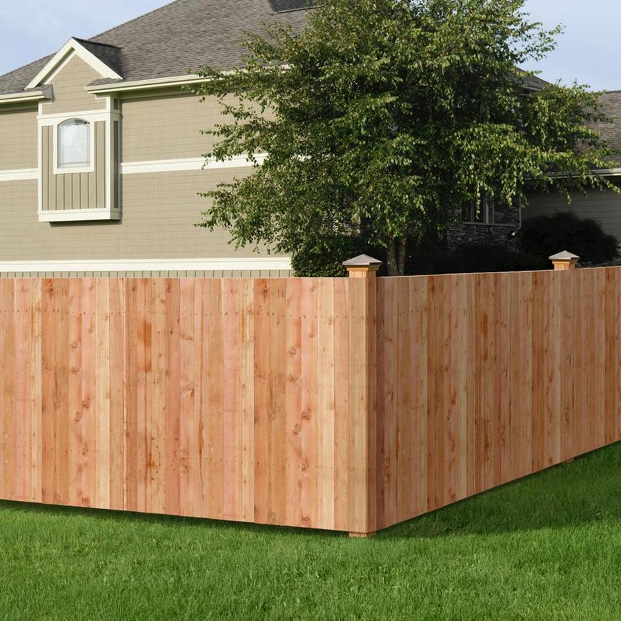 lowes treated fence boards