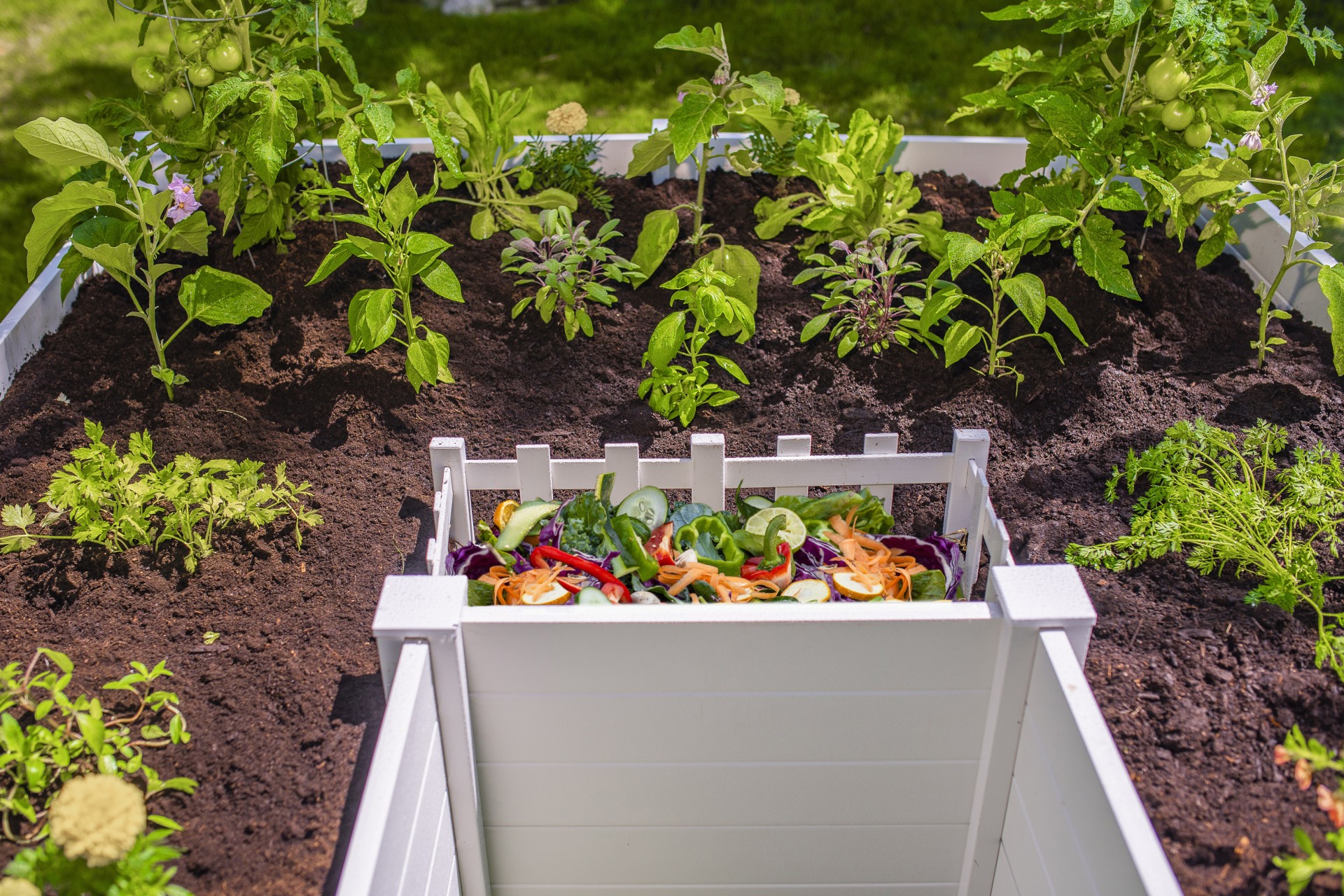 Vita Keyhole 6 X 6 Composting Garden Bed Costco