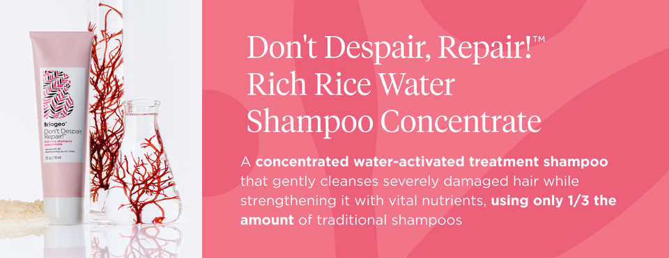 A concentrated water-activated treatment shampoo that gently cleanses severely damaged hair while strengthening it with vital nutrients, using only 1/3 the amount of traditional shampoos