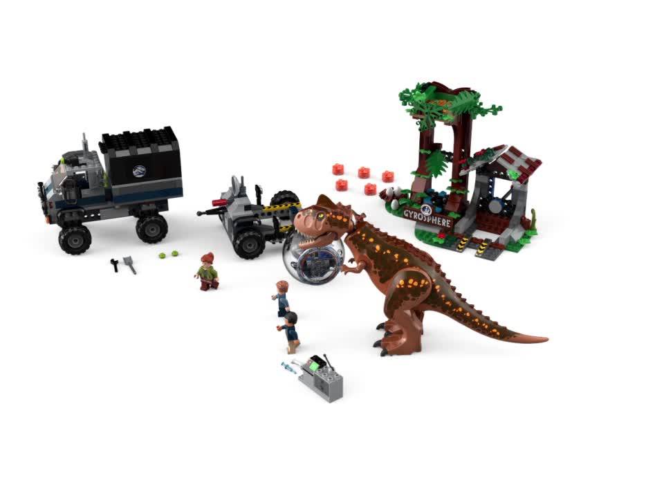 75929 LEGO Jurassic World Carnotaurus Gyrosphere Escape 2018 for sale online 