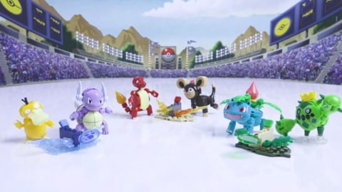 Mega Construx Pokemon Trainer Team Challenge Figure Building Set 