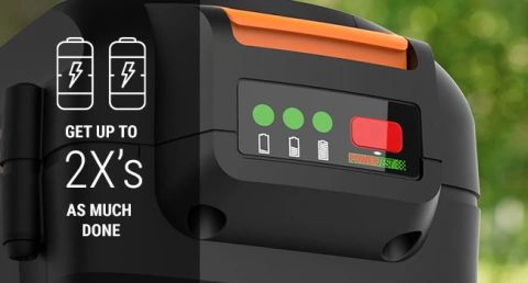 WORX 20 Volt Lithium Ion 4.0Ah Battery at Menards