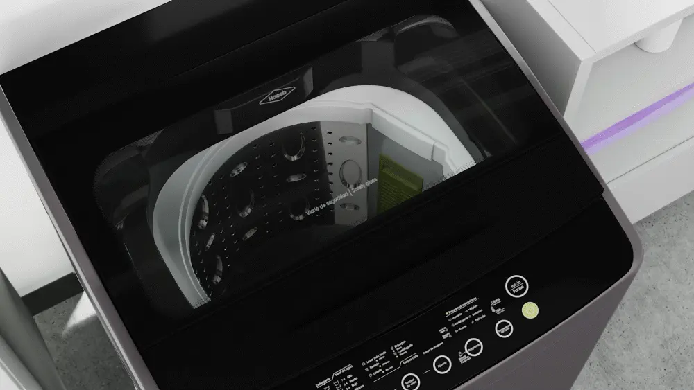 Lavadora 11 Kilogramos Haceb Panel Frontal Digital Gris