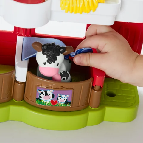 Little People Caring For Animals Farm Playset with Farmer Jed Figure Walmart