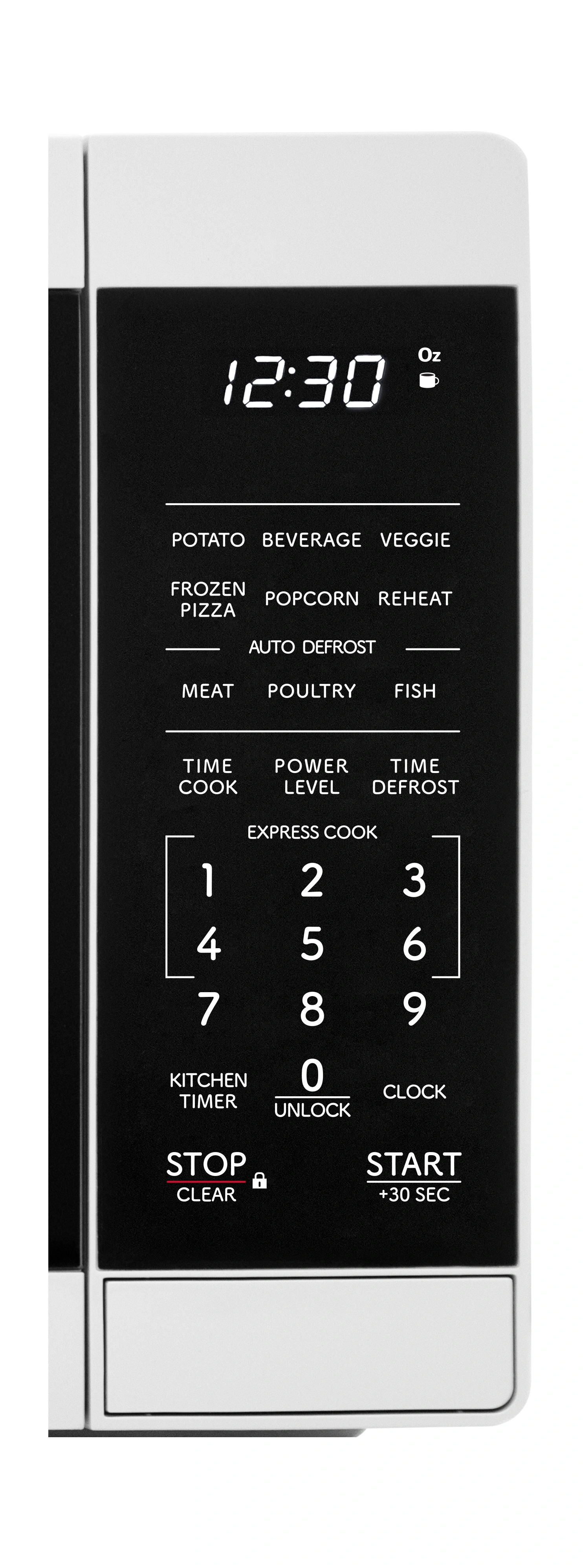 0.7 cu. ft. 700W White Countertop Microwave Oven (SMC0760KW)