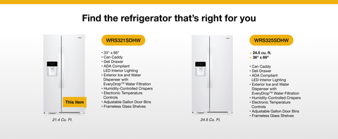 Whirlpool 21.4 Cu. Ft. 33