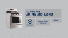 MGR7700LZ by Maytag - Gas Range with Air Fryer and Basket - 5.0 cu. ft.