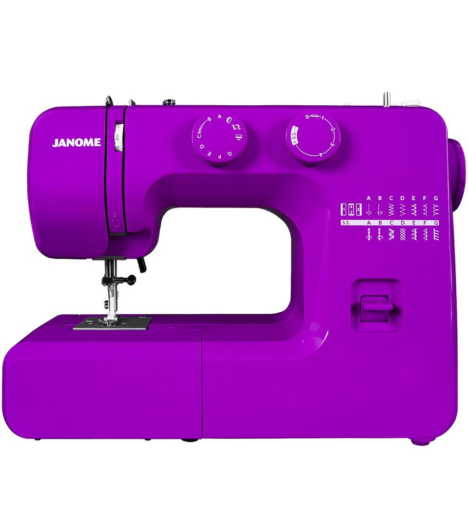 Janome Purple Majesty Easy-to-Use Sewing Machine