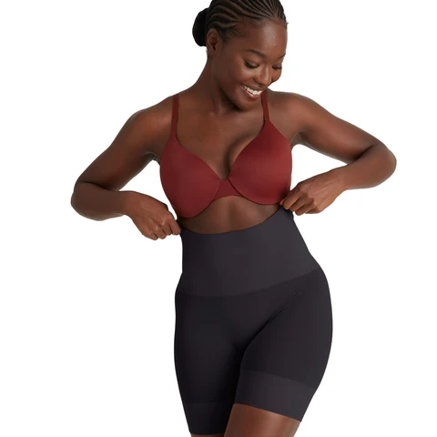 Débardeur Cami Jockey Slimmer XL Beige – Neuf Avec étiquettes, Effet Gainant Midriff Tamer