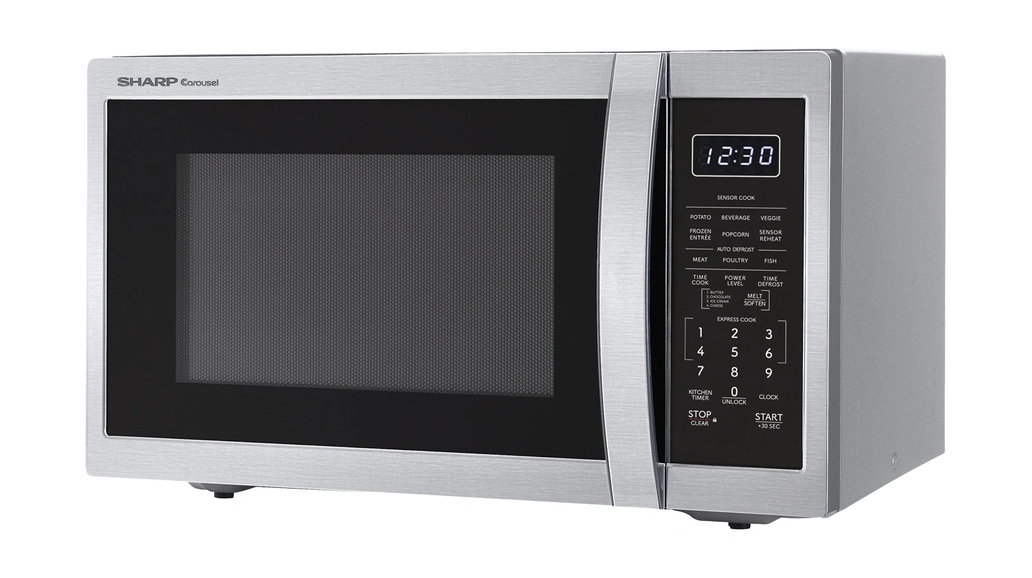 1.4 cu. ft. 1100W Stainless Steel Countertop Microwave Oven